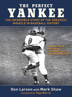 cover image of The Perfect Yankee
